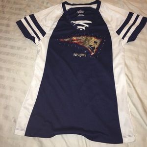 New England Patriots women's jersey Small