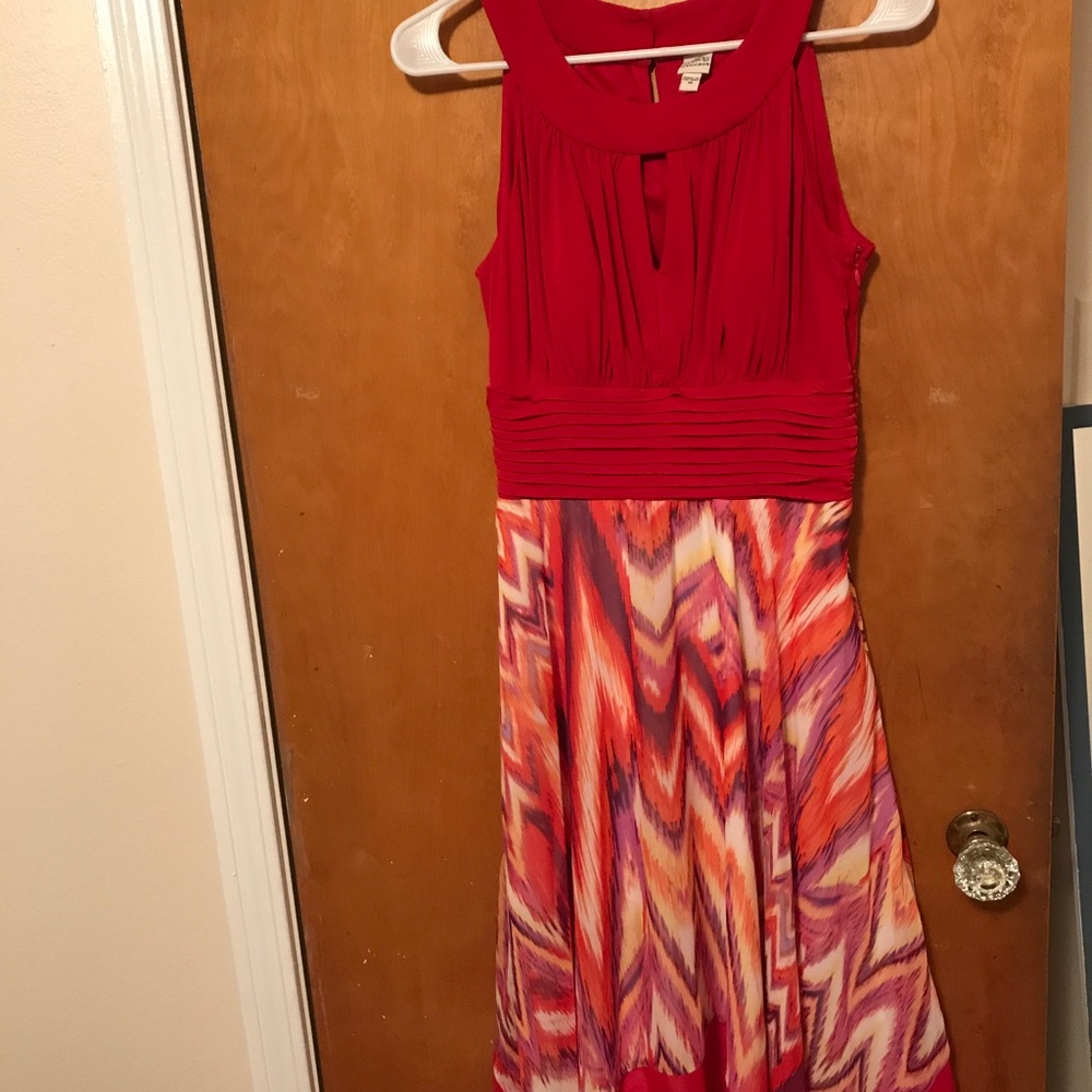 Sangria handkerchief dress!