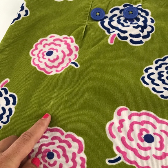 🎉SOLD🎉Mini Boden green Corduroy dress - Picture 4 of 5