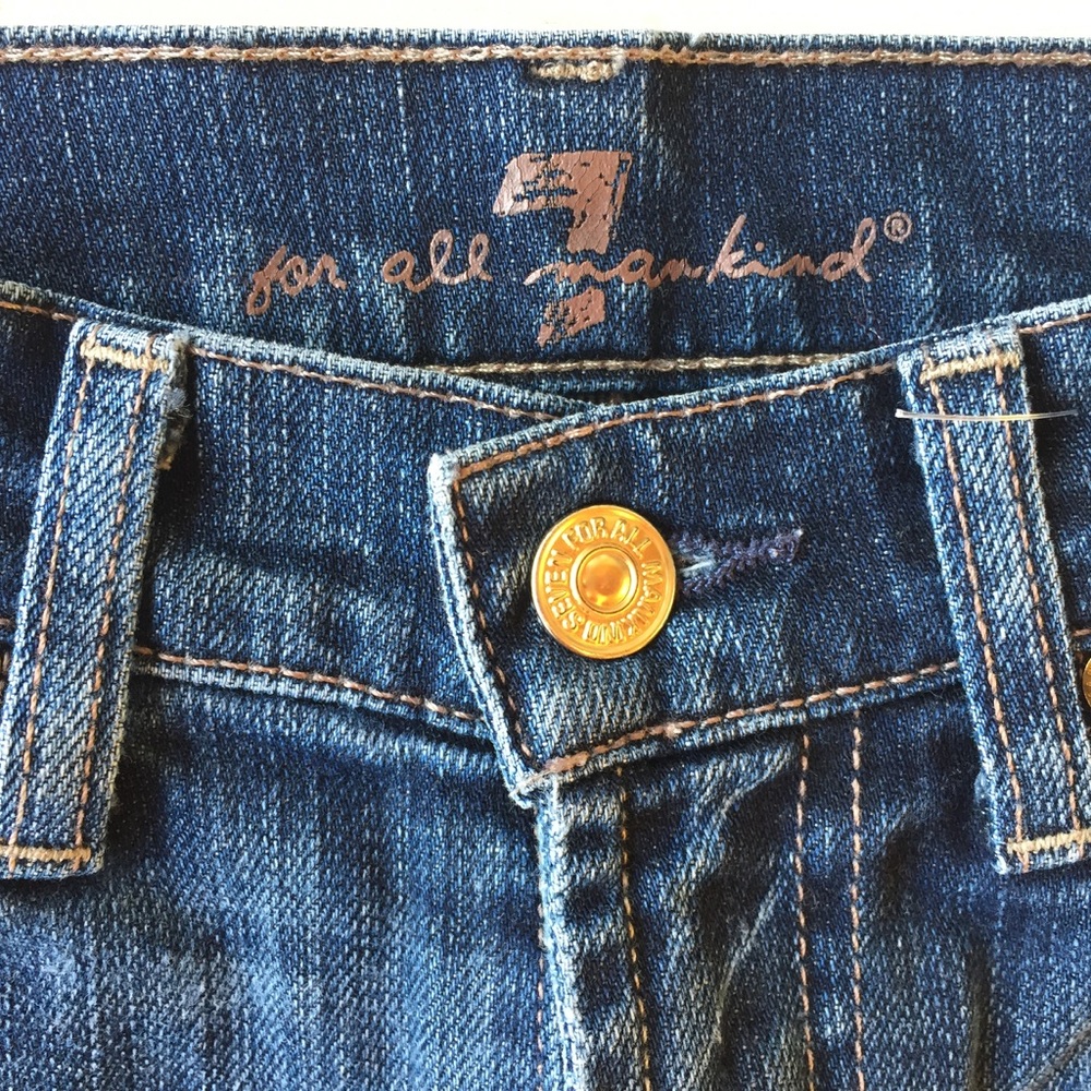 For all mankind 7 sz 24 blue Jeans