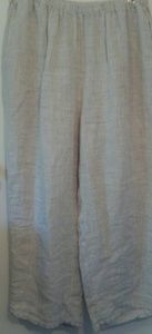 Flax Linen Flood Pants