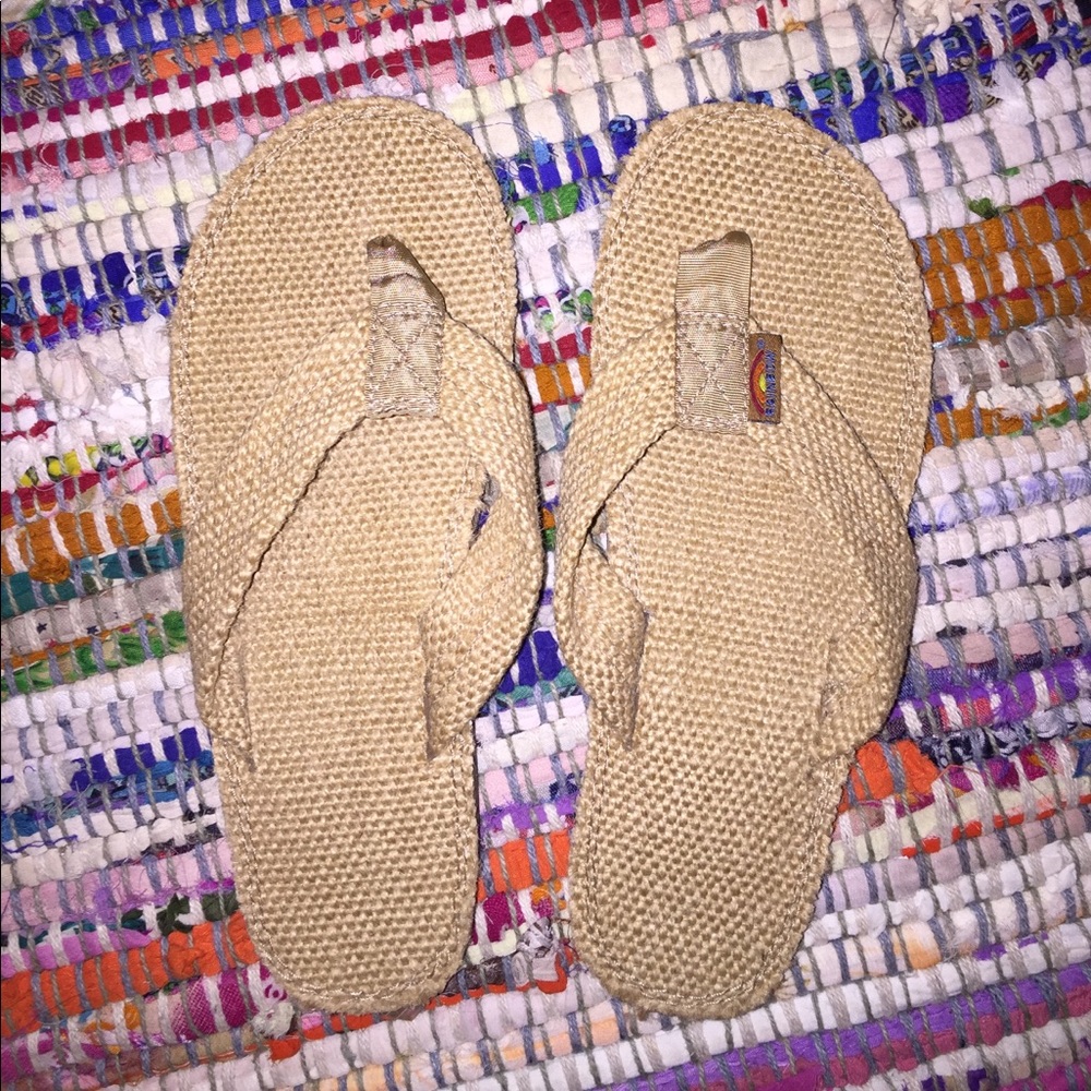 Rainbow Poche Sandals