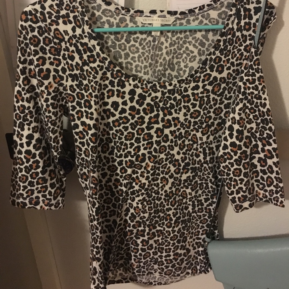 Leopard 3/4 sleeve VS