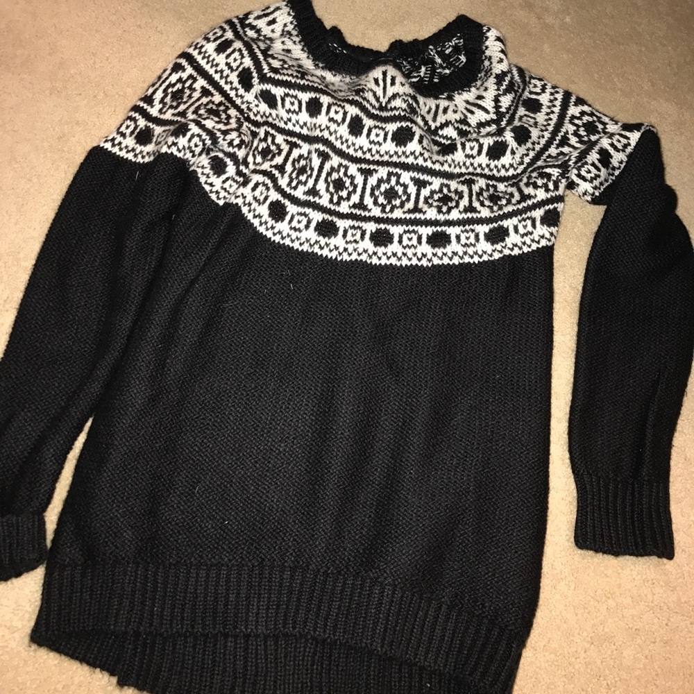 Thick sweater