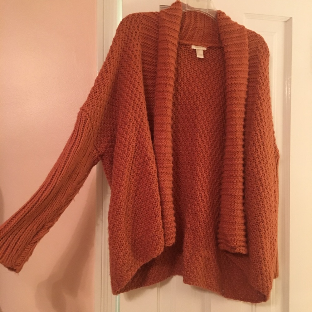 Coral Knit Cardigan