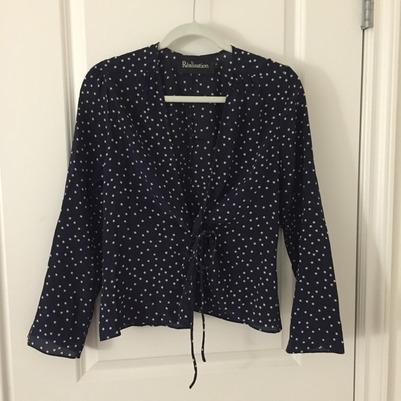 ❌SOLD❌realisation par navy Bianca top-M - Picture 3 of 5