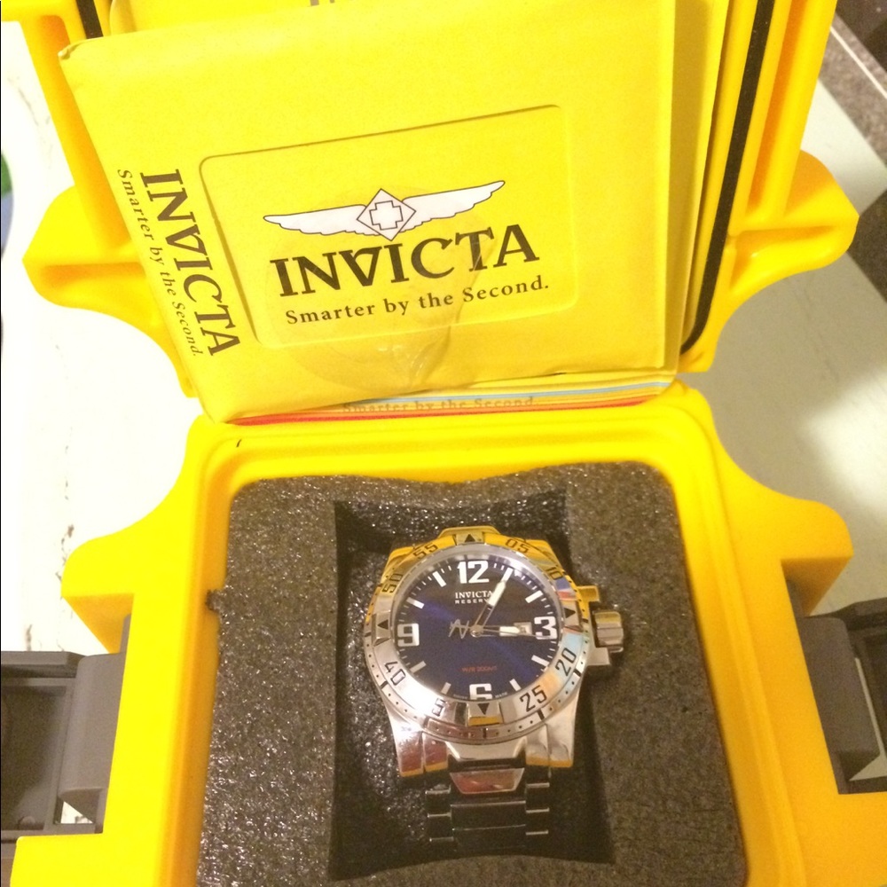 Invicta Excursion Stainless Steel Watch 5673