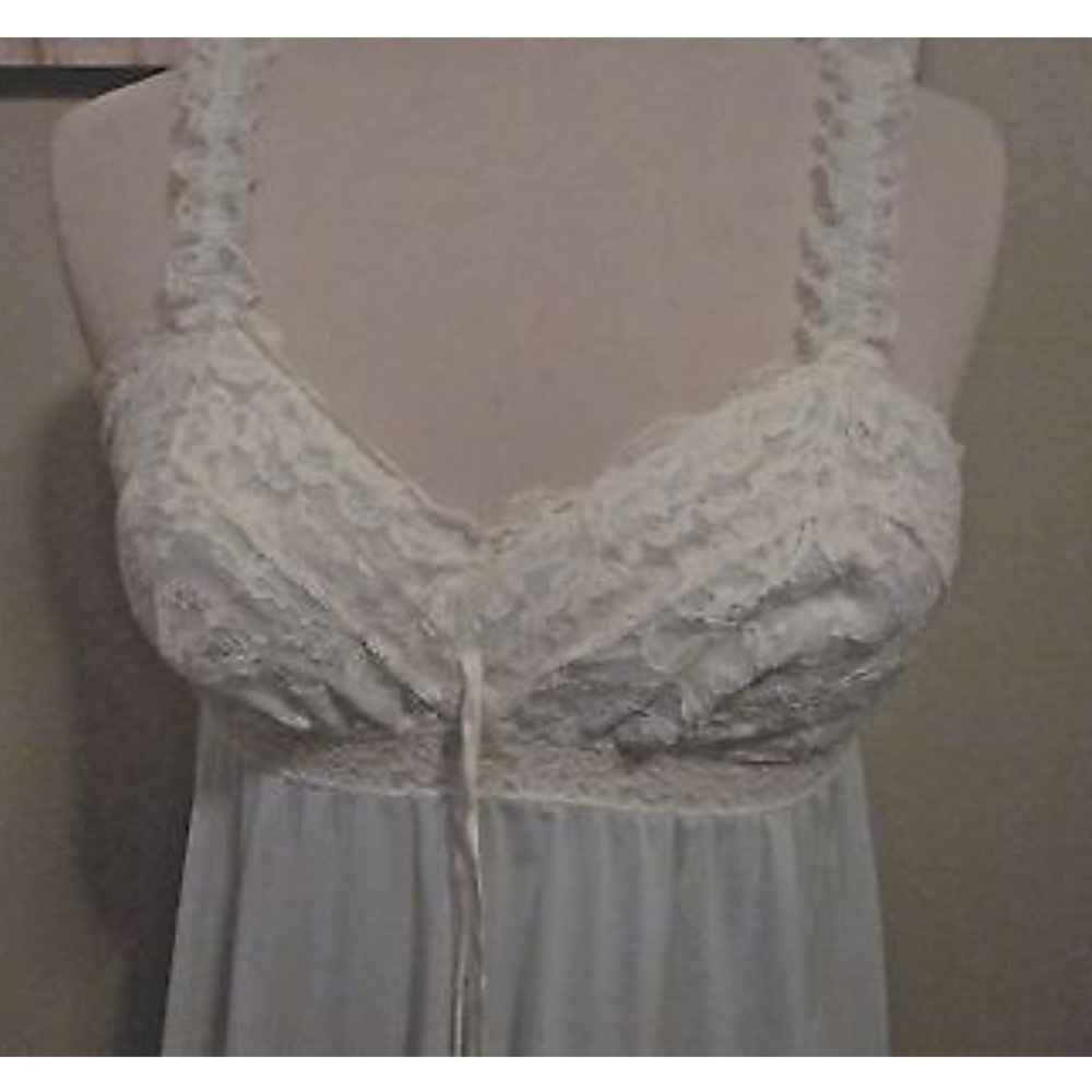 Long flowing OLGA nightgown