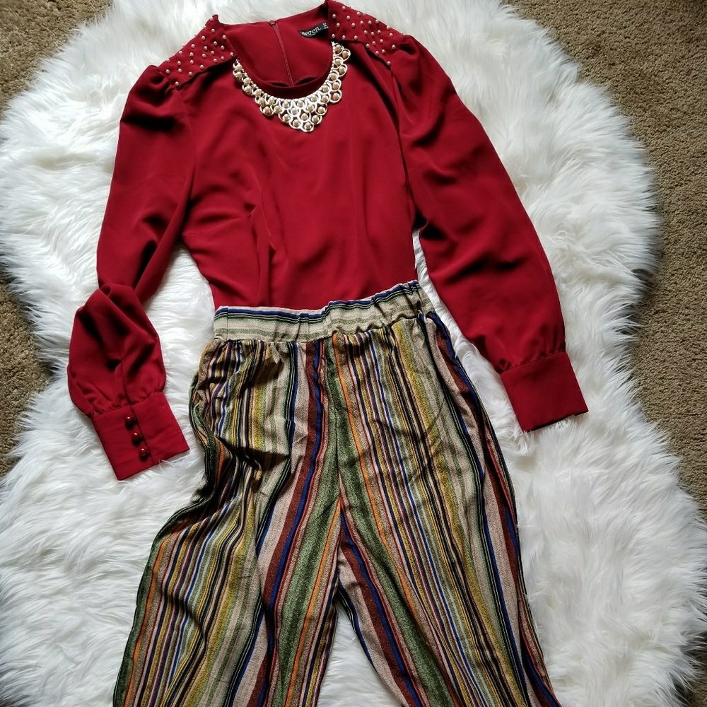 Pant+blouse
