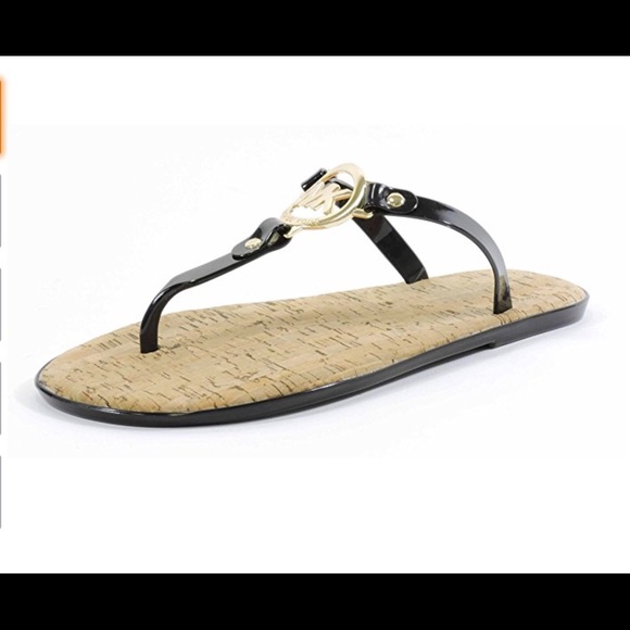 💥MICHAEL Michael Kors MK Charm Jelly Thong Sandal - Picture 4 of 5