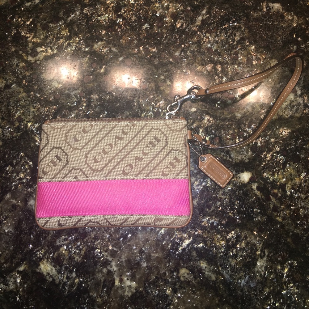 Coach wristlet