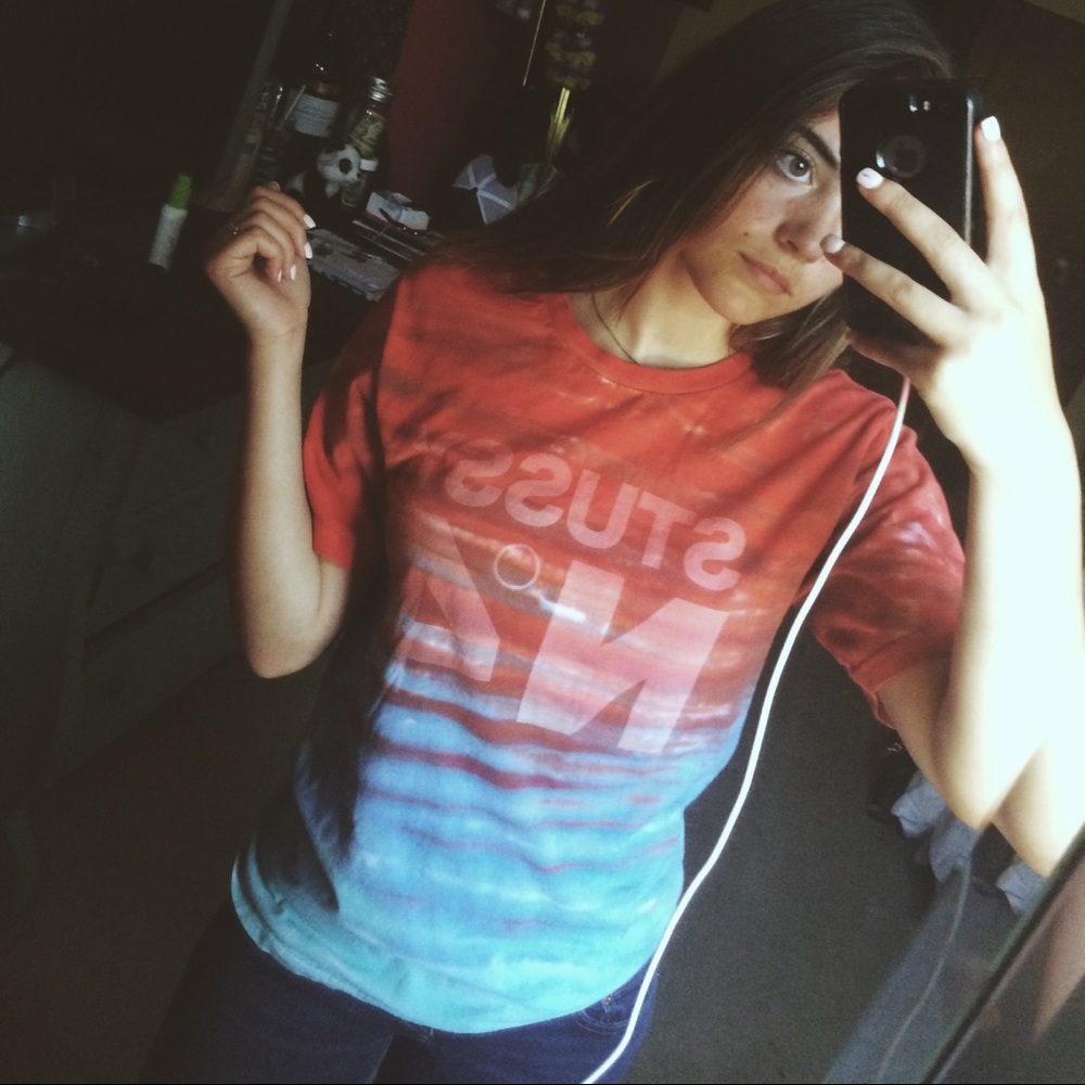 TYE-DYE STUSSY SHIRT