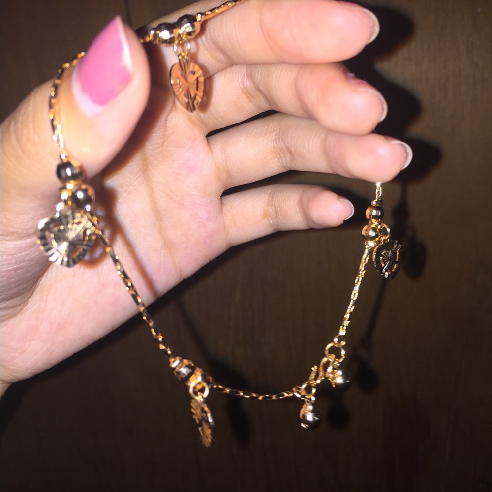 Gold Anklet