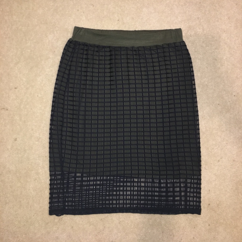 Unique and edgy skirt from Stitch Fix
