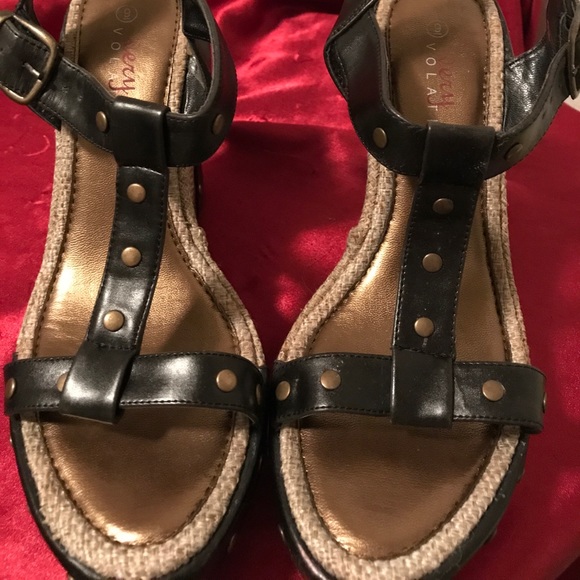 Victorias Secret Very Volatile Wedge Sandals - Picture 6 of 8