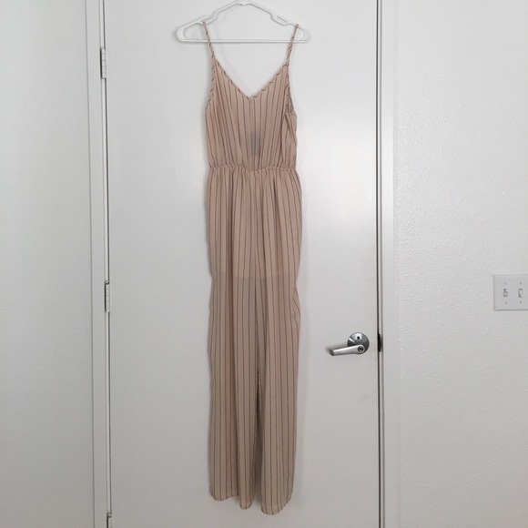 Striped pant romper - Picture 2 of 3