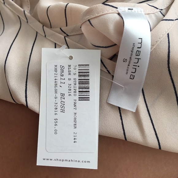 Striped pant romper - Picture 3 of 3