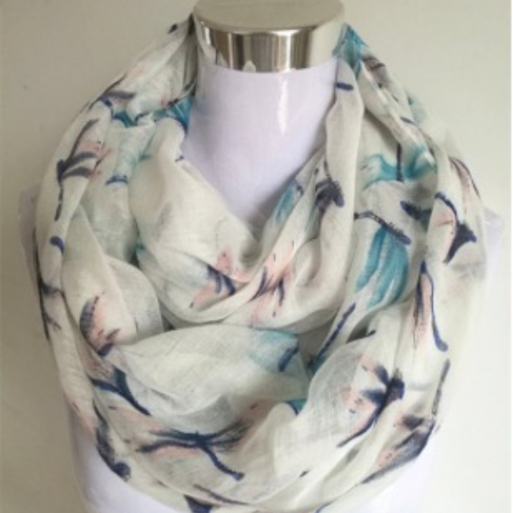 CUTE DRAGONFLY INFINITY SCARF