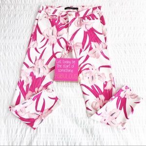 Joe's Jeans The High Water Electric Pink Jeans