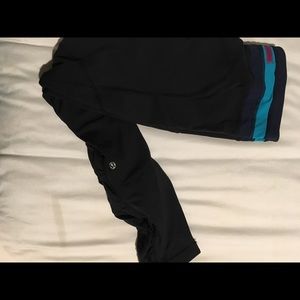 Full length black lulu leggings
