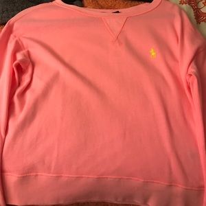 Polo long sleeve sweatshirt