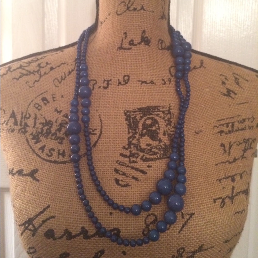 Teal-ish dressy casual necklace