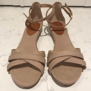 ✨SALE✨J.Crew Marina Low Wedge Espadrille Sandals