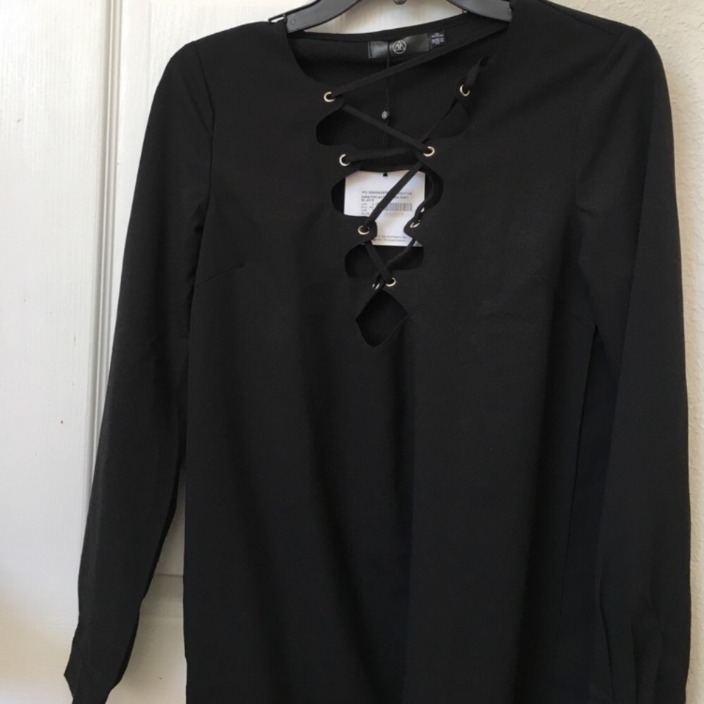 NEW MISSGUIDED LACE UP DRESS - Picture 2 of 4