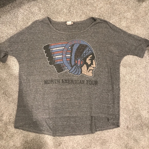 JUNK FOOD "THE WHO" GREY GRAPHIC TEE SIZE LARGE!!! - Picture 1 of 2