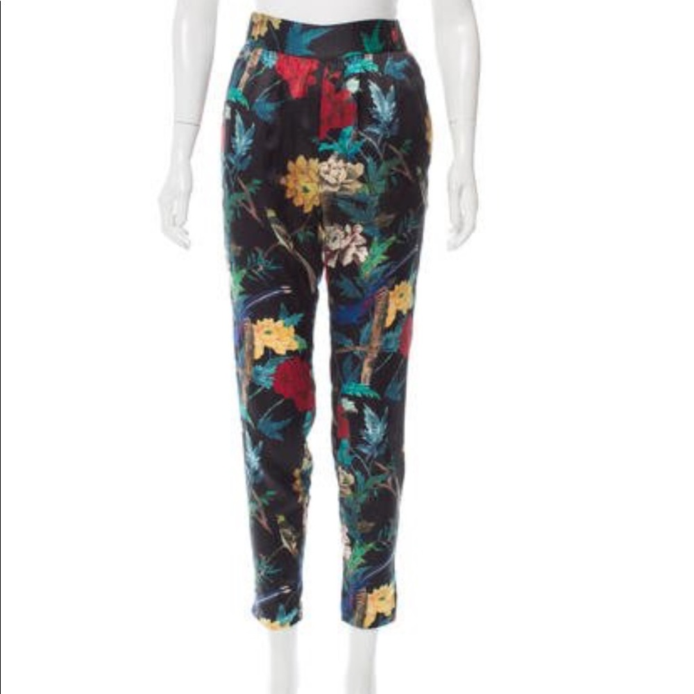 Alice & Olivia floral pants