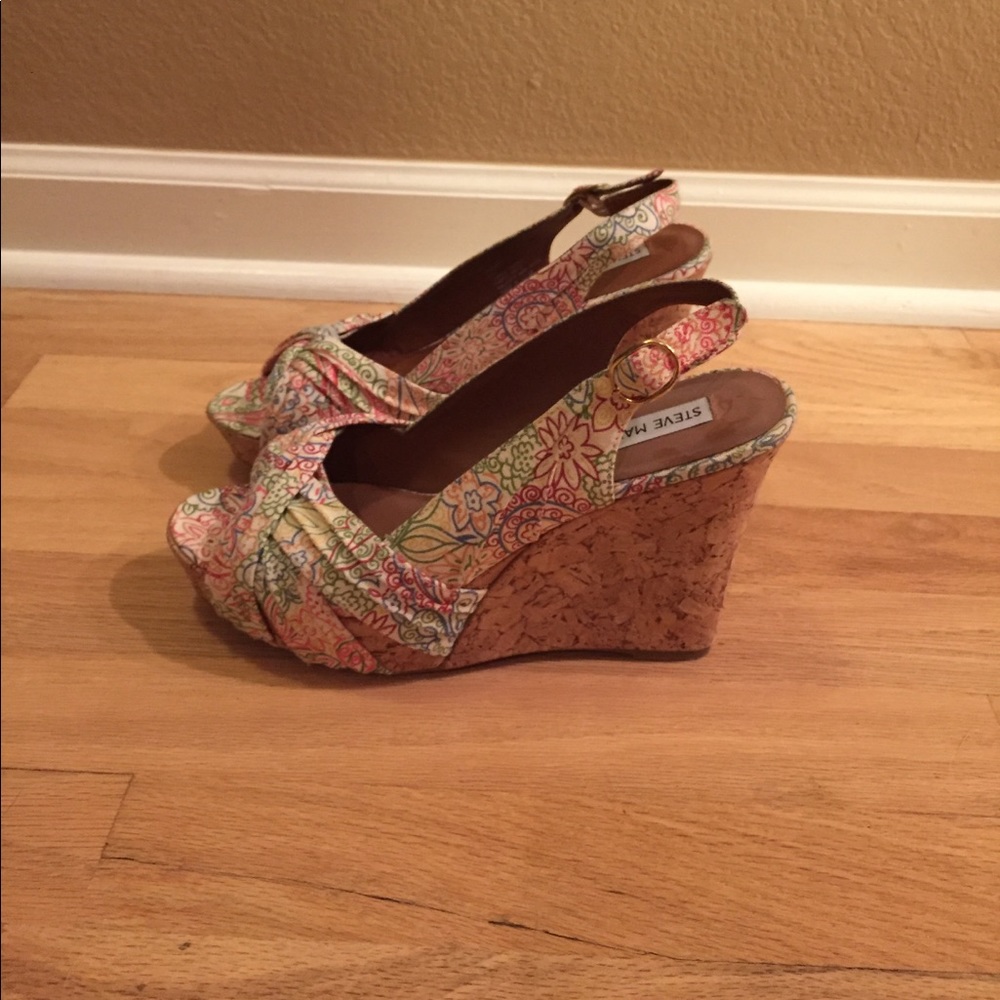 Steve Madden Platform Wedge Sandals