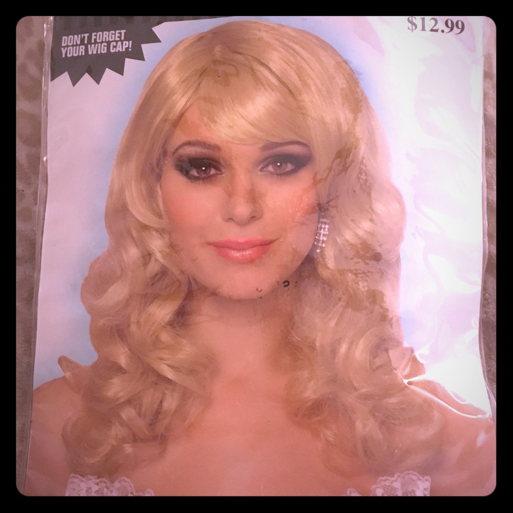 Halloween Blonde Lolita Wig