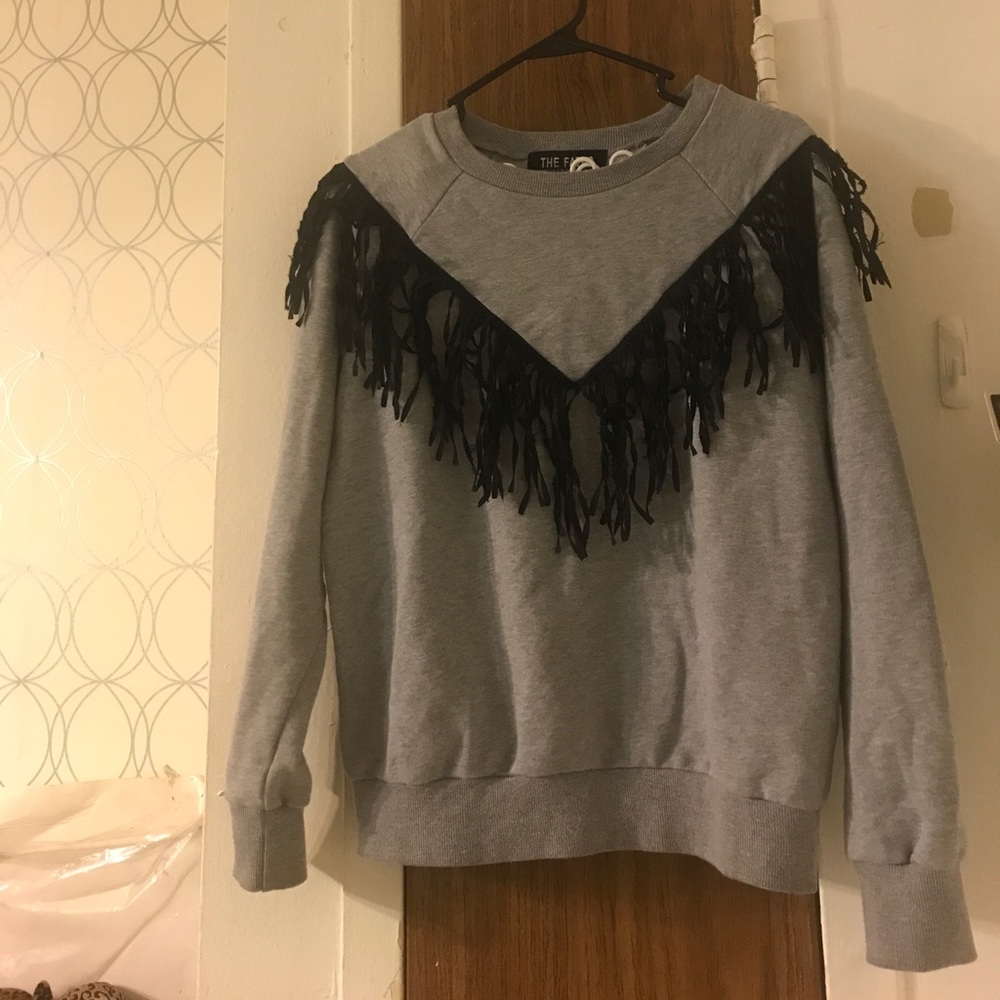 Urban Outfitters Sweatshirt with fringes