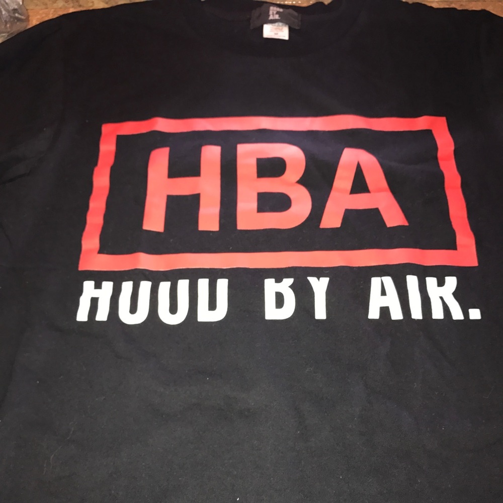 Rare authentic hood by air sold out tee shirt
