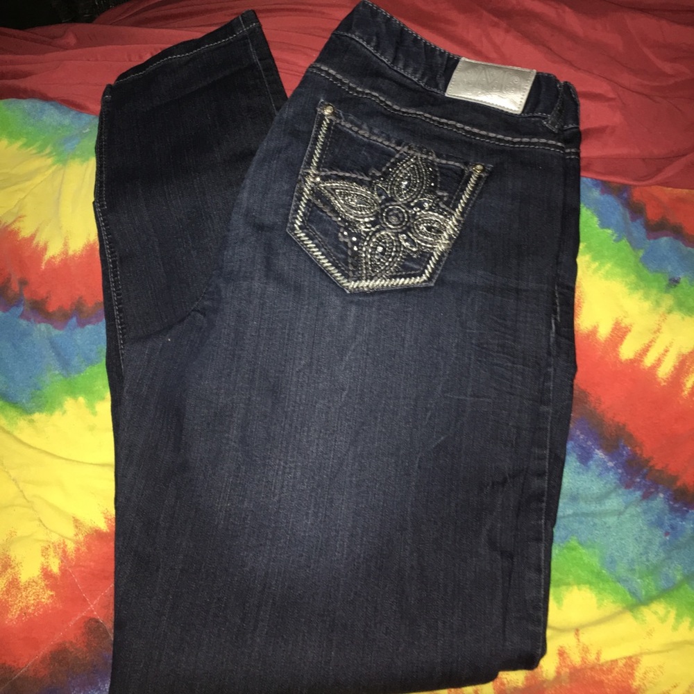 Maurice's Embellished Skinny Jeans