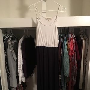 Spaghetti strap maxi dress