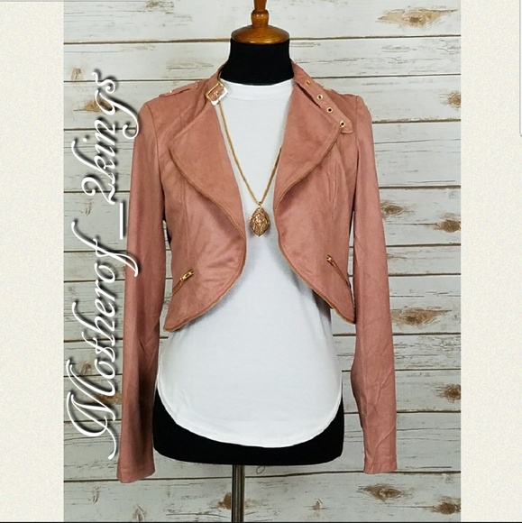 💖V-DAY FAV💖 🛍WINDSOR🛍 PINK BLUSH MOTTO BOLERO - Picture 5 of 5