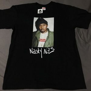 Supreme Nas tee.