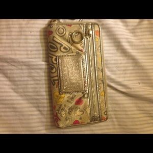 Coach poppy wallet