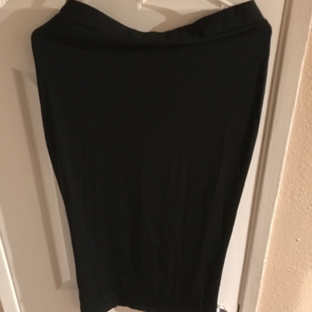 New Black or Army Green Bodycon Ling Skirt - Picture 3 of 3