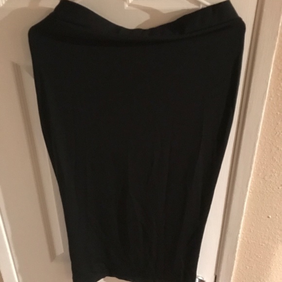 New Black or Army Green Bodycon Ling Skirt - Picture 3 of 3