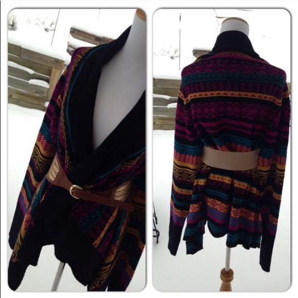 SOLD OUT Jeans by Buffalo Village Open Cardigan - Picture 2 of 3