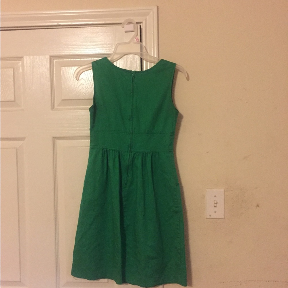 Green dress