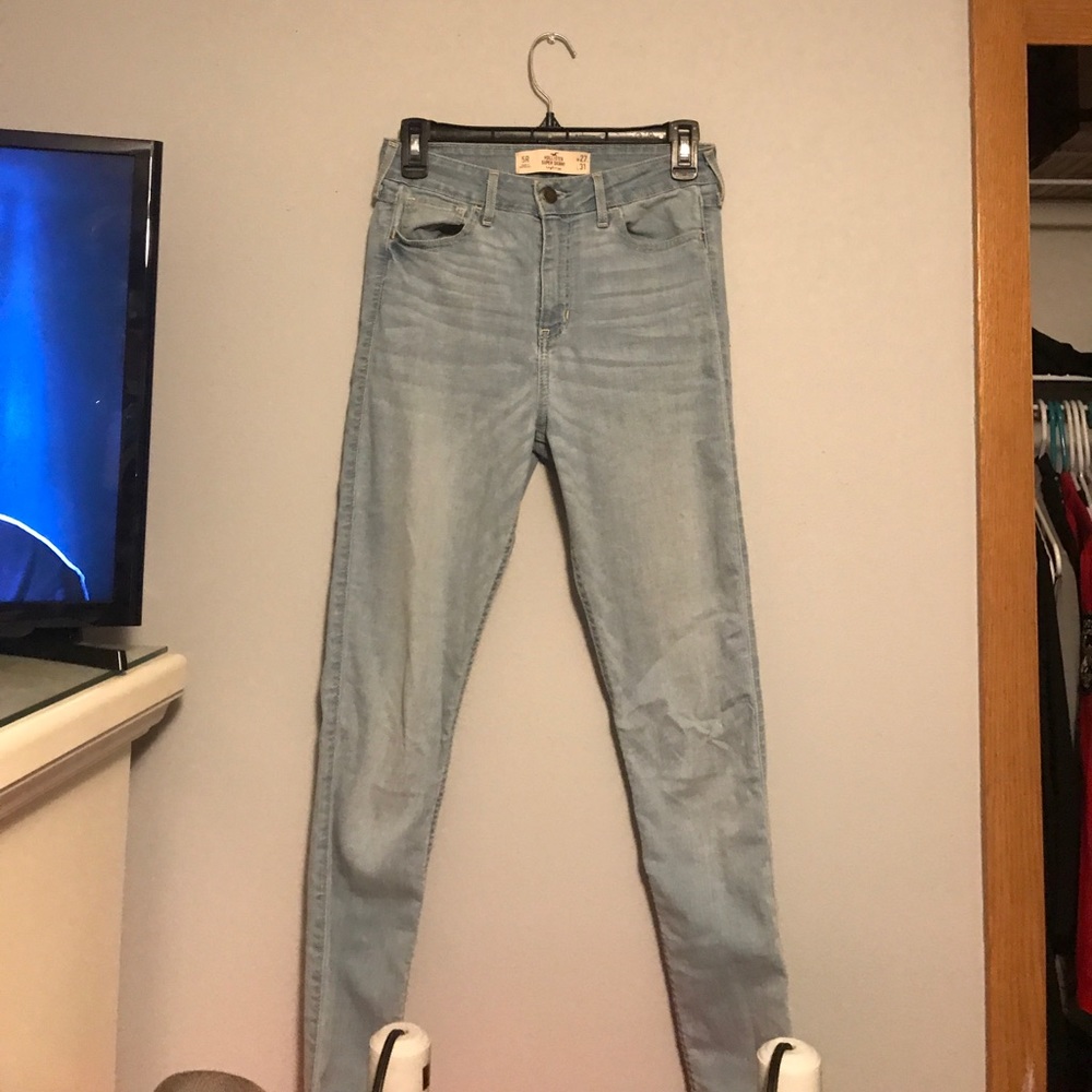 Super Skinny High-Rise Hollister Jeans