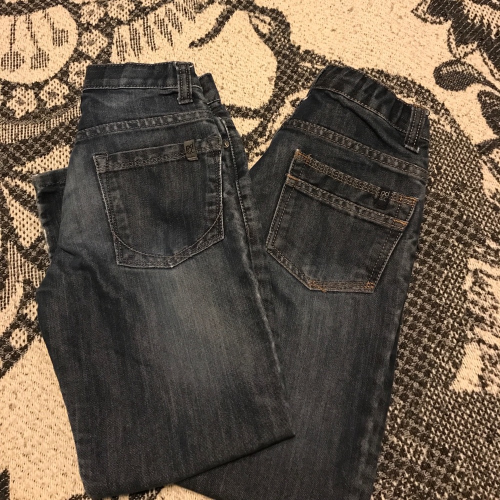 2 pair boys jeans