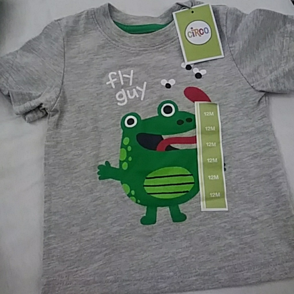 12month size assorted baby t-shirts ALL 4 shirts - Picture 3 of 5