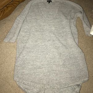Express tunic sweater