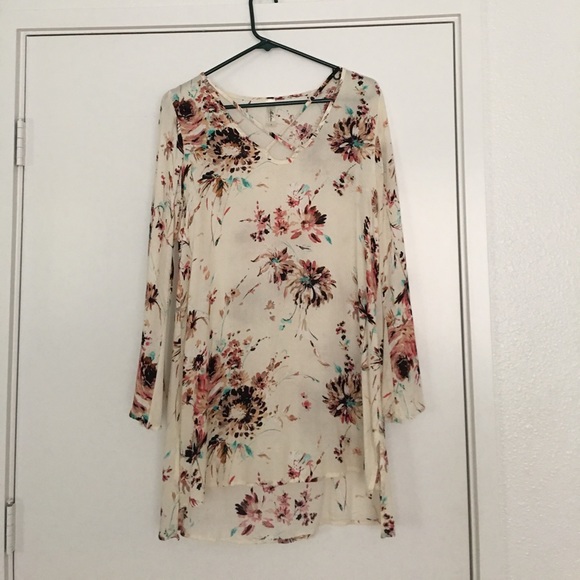 Long sleeved short dress - Picture 2 of 2