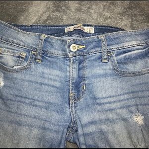Hollister ripped jeans