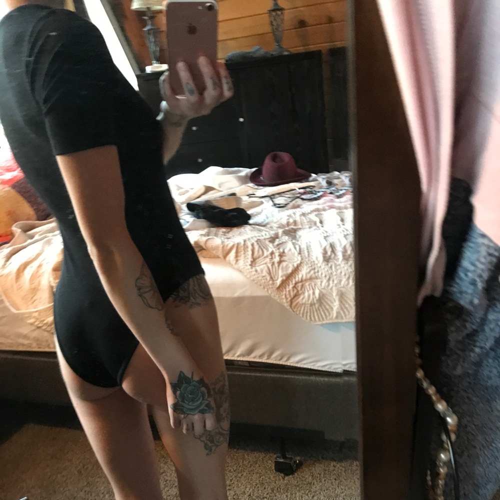 NWOT Black Bodysuit